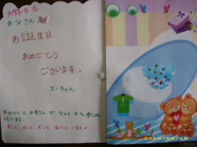 �o�[�X�f�C�J�[�h�E�y�[�W�������ă����f�B�[����������